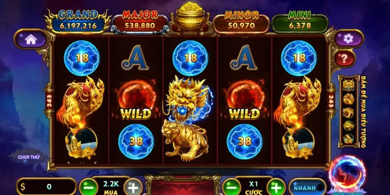 Các tính năng độc quyền nên trải nghiệm tại DragonGaming Slots Kwin68